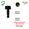 NỐI REN TRONG 17 RA ỐNG PE 8/10MM