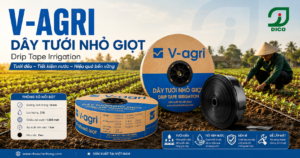 Ống Tưới LDPE D25 Tây Nguyên – Chống UV Mùa Khô, Nhựa Nguyên Sinh, Cuộn 200m