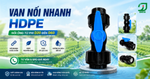 Van nối nhanh HDPE DICO