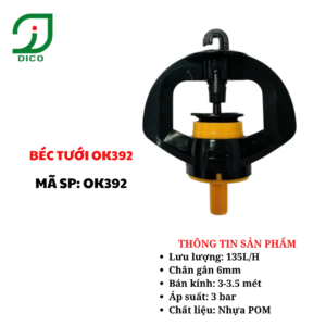 Béc tưới là gì? Hướng dẫn chọn béc tưới đúng chuẩn cho vườn cây Tây Nguyên 2026