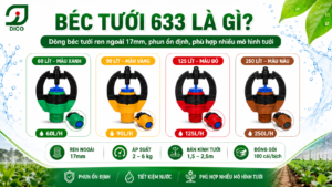 Nhìn lại tháng 6 — Sản phẩm béc tưới 633 DICO được hỏi nhiều nhất và những câu chuyện từ vườn